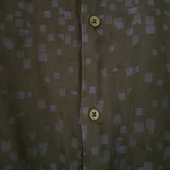 Alfani Platinum 💯 cotton  Men Buttoned Down Shirt - Picture 4 of 5